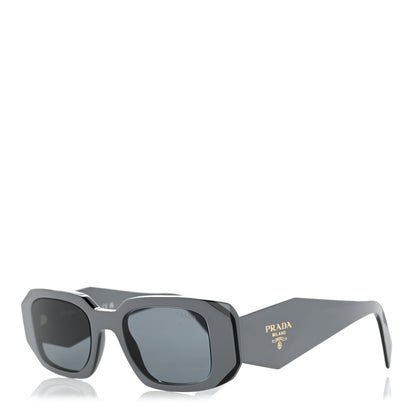 Prada Acetate Symbole Sunglasses SPR17W Graphite Black 1 of 8