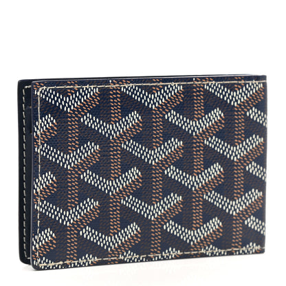 Goyard Goyardine Multi Slot Bi-Fold Wallet Navy 3 of 8
