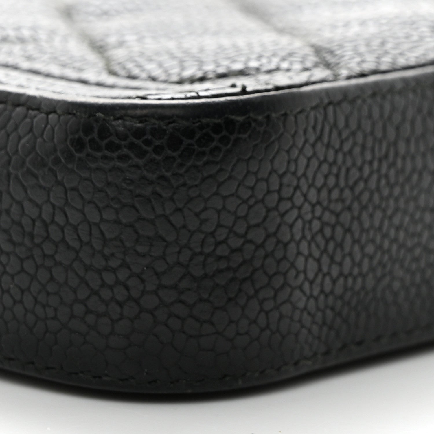 Chanel Caviar Quilted Small Boy Clutch With Chain Black 12 of 15