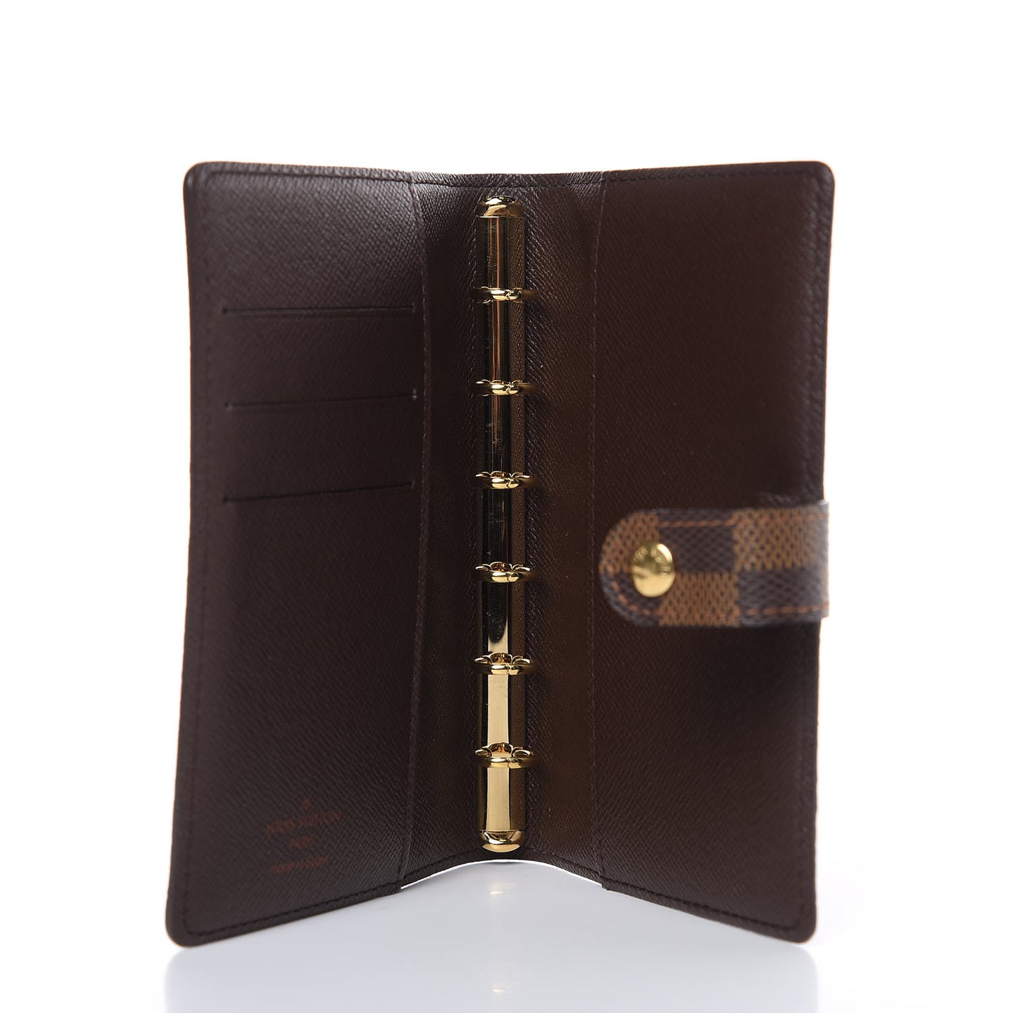 Damier Ebene Small Ring Agenda Cover