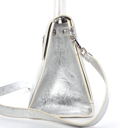 Christian Dior Metallic Calfskin Medium Diorever Flap Silver 9 of 19