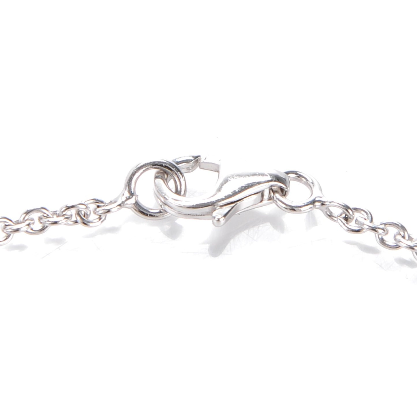 18K White Gold Interlocking LOVE Bracelet