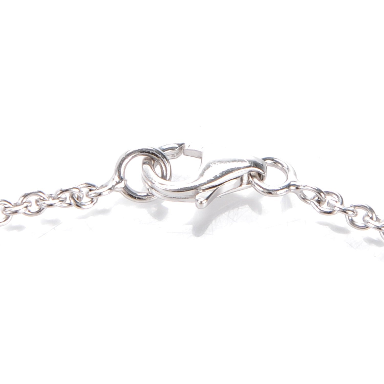 Cartier 18K White Gold Interlocking LOVE Bracelet 3 of 9