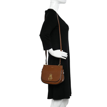 Mulberry Small Classic Grain Calfskin Small Amberley Satchel Oak 2 of 10