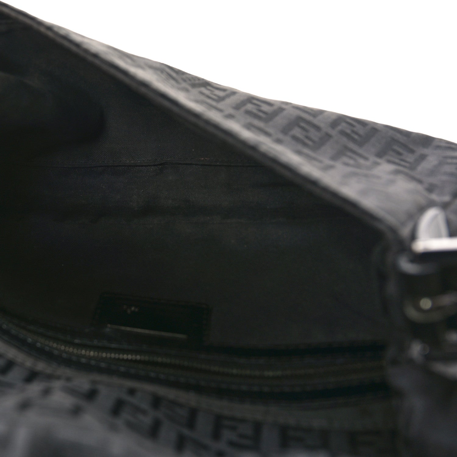 Fendi Zucchino Baguette Black 4 of 10
