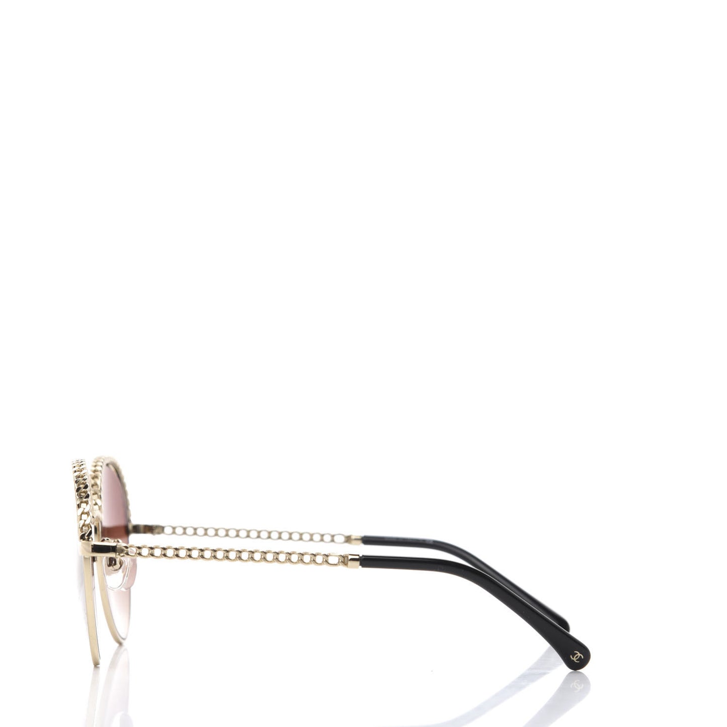 Chain Pantos Sunglasses 4242 Gold Brown