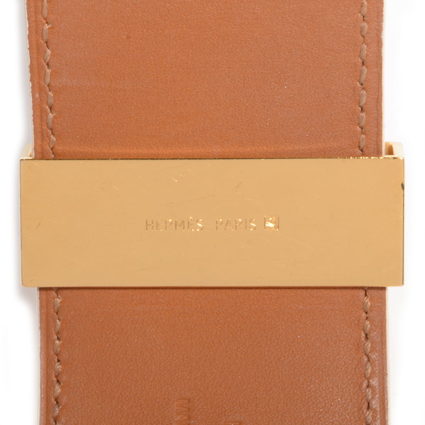 Epsom Collier de Chien CDC Bracelet White