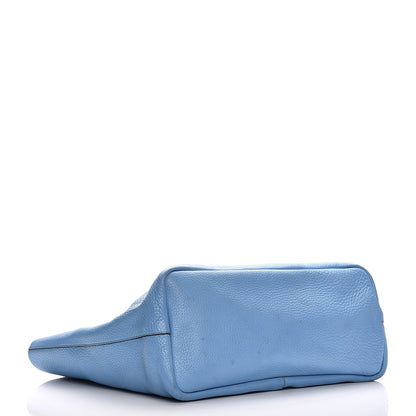 Givenchy Grained Calfskin Large Antigona Tote Blue Brown 5 of 15
