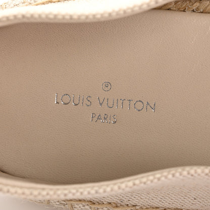 Louis Vuitton Canvas Seashore Espadrille Flats 39 Ecru 8 of 9