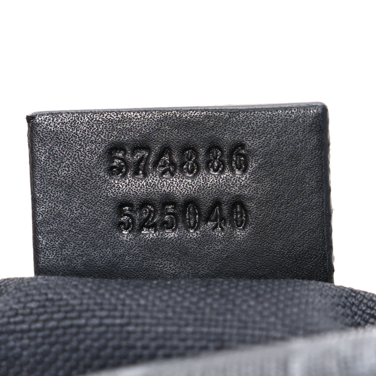Gucci GG Supreme Monogram Web Shoulder Bag Black Grey 7 of 10