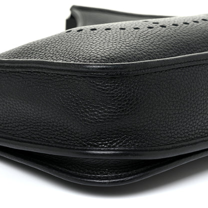 Hermes Taurillon Clemence Evelyne III PM Black 7 of 9