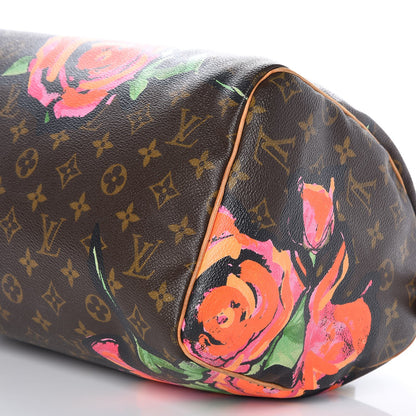Louis Vuitton Monogram Roses Speedy 30 16 of 17