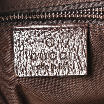 Gucci Monogram Web Carry On Tote Dark Brown 6 of 10