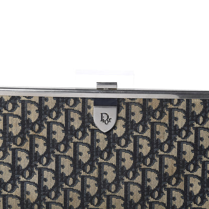 Christian Dior Monogram Clutch Blue 10 of 10