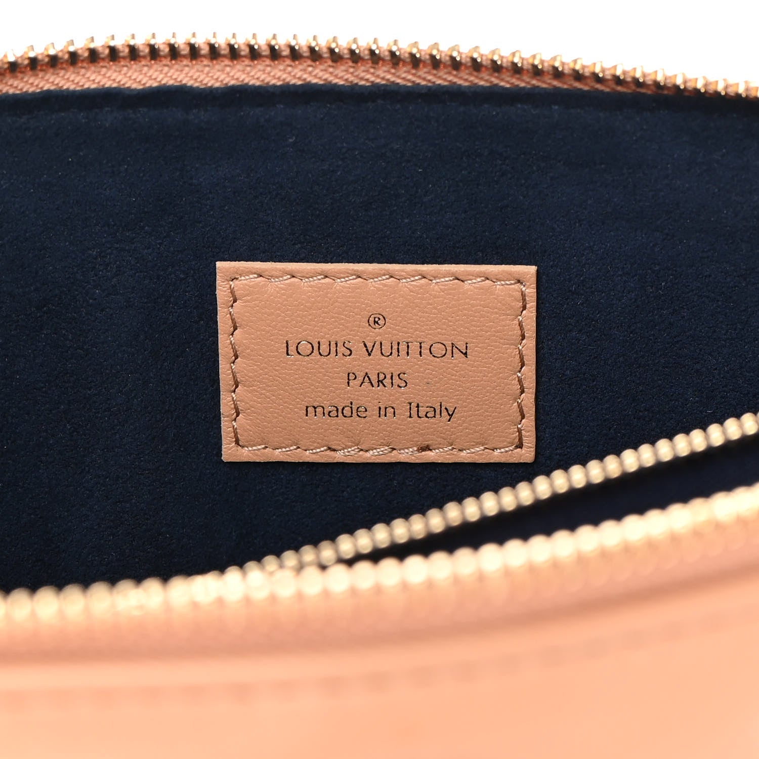 Louis Vuitton Lambskin Embossed Monogram Coussin PM Camel 8 of 12