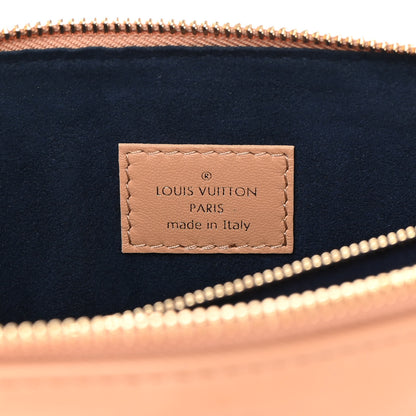 Louis Vuitton Lambskin Embossed Monogram Coussin PM Camel 8 of 12
