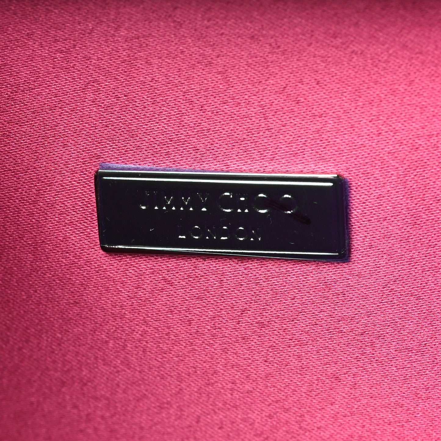 Coarse Glitter Clutch Pink