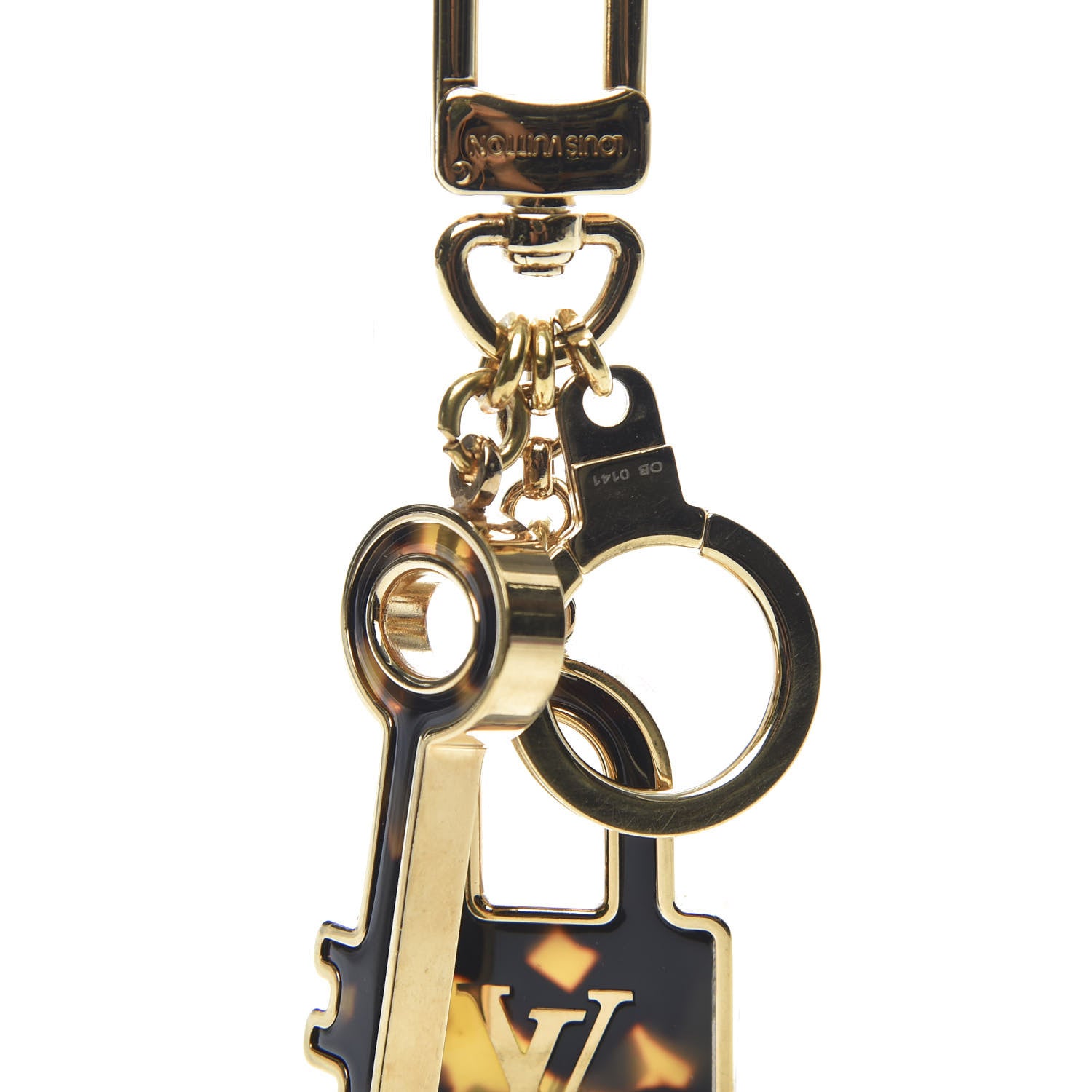 Louis Vuitton Acetate Confidence Bag Charm Key Holder 3 of 4