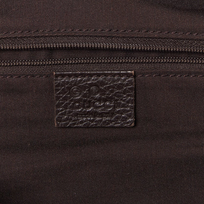 Gucci Nylon Monogram Medium Abbey Shoulder Bag Brown 7 of 7