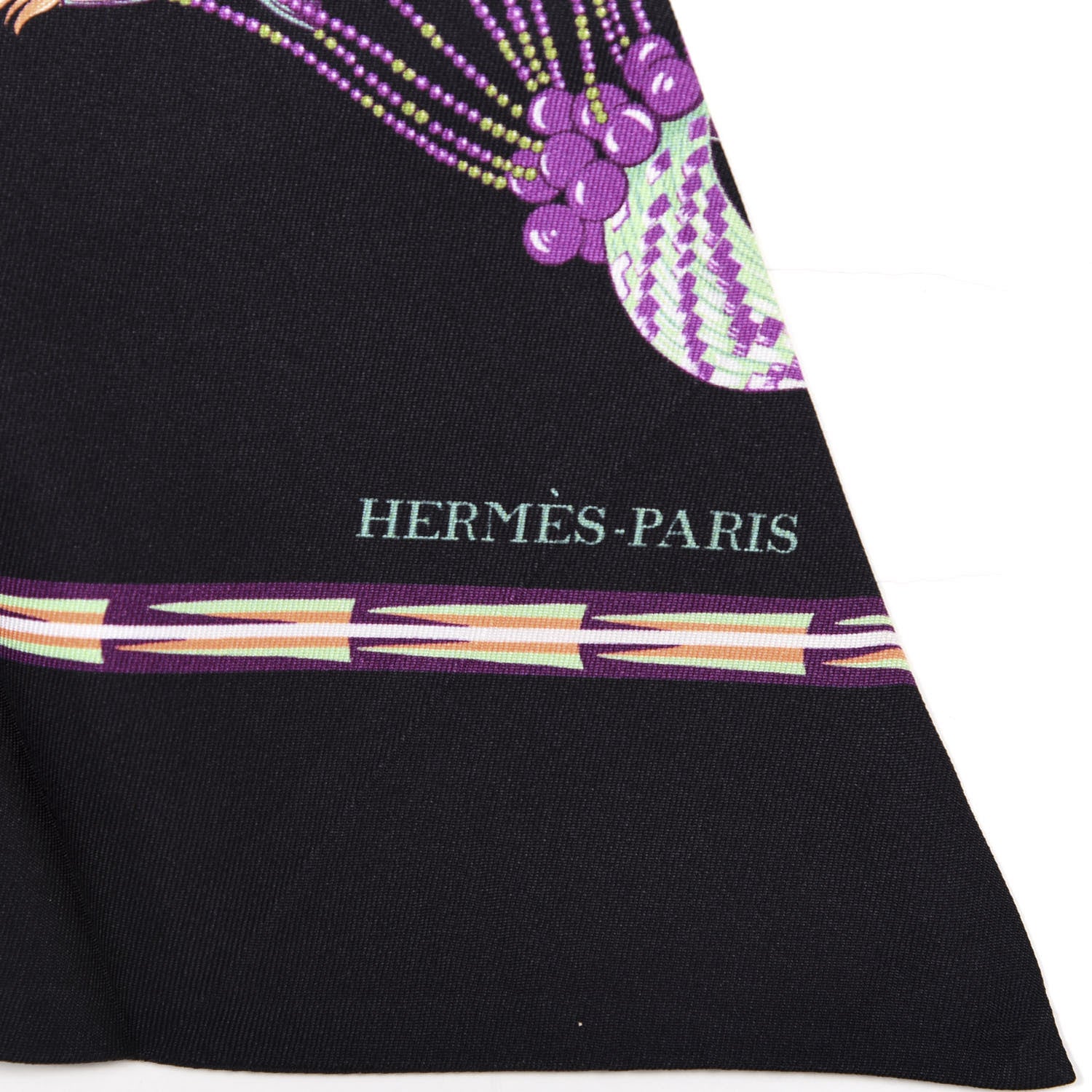 Hermes Silk Brazil Maxi Twilly 5 of 7