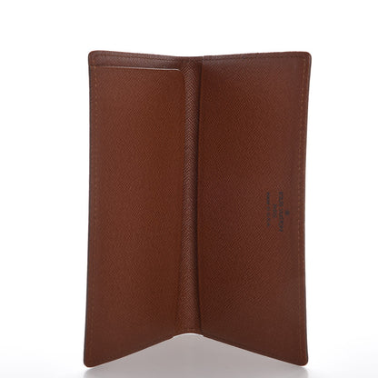 Louis Vuitton Monogram Simple Checkbook Holder Wallet Cover 5 of 7