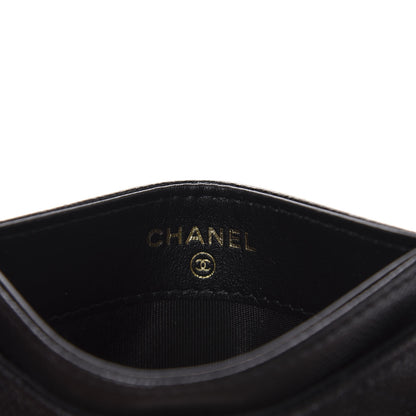 Chanel Caviar Quilted French New Wave Card Holder Black 6 of 8