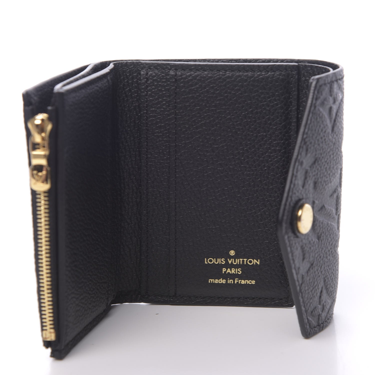 Louis Vuitton Empreinte Zoe Wallet Black 5 of 7