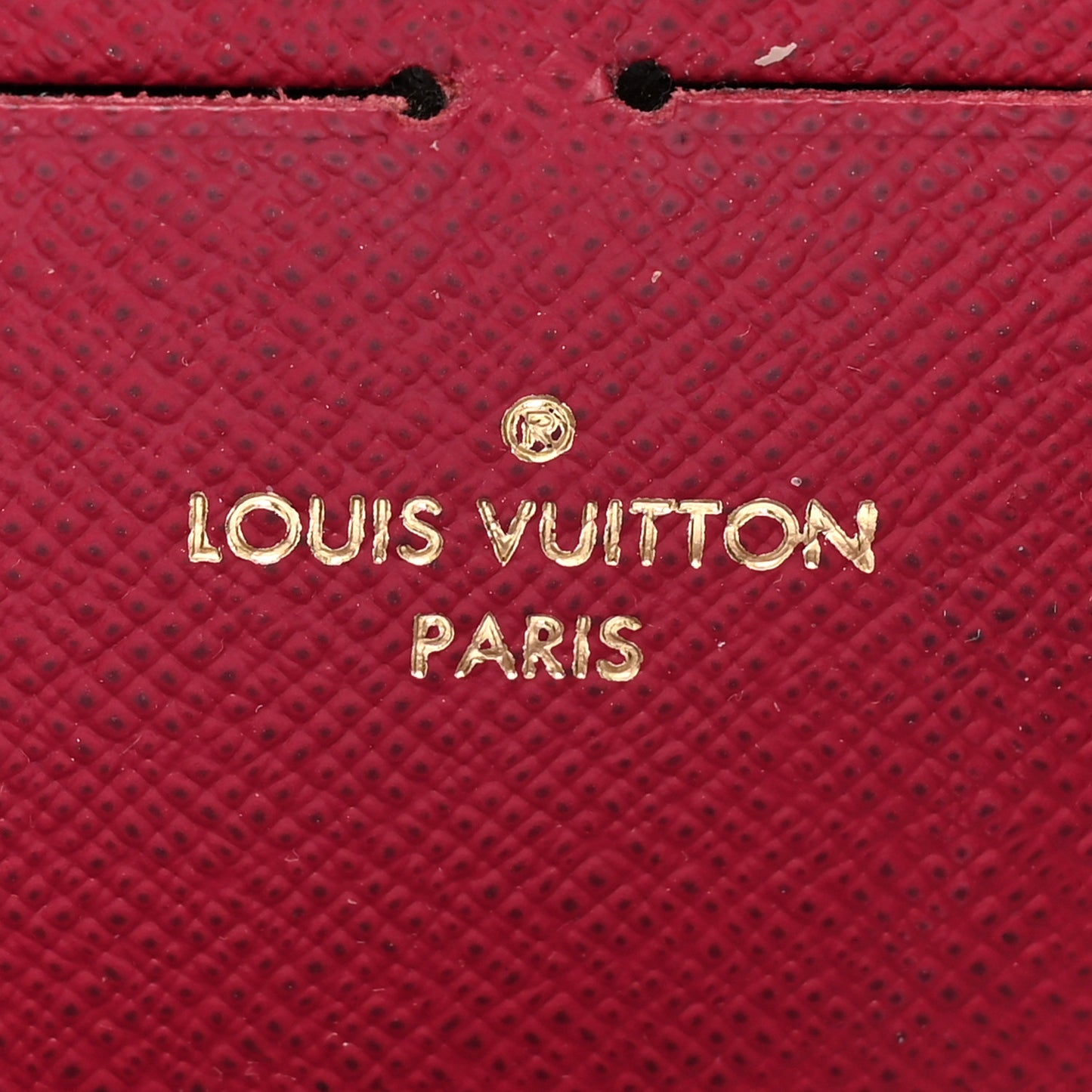 Monogram Clemence Wallet Fuchsia