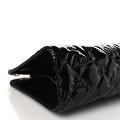 Chanel Patent Calfskin Lucky Symbols Pochette Black 8 of 9