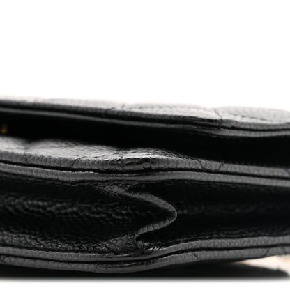 Chanel Caviar Quilted Wallet On Chain WOC Black 10 of 14