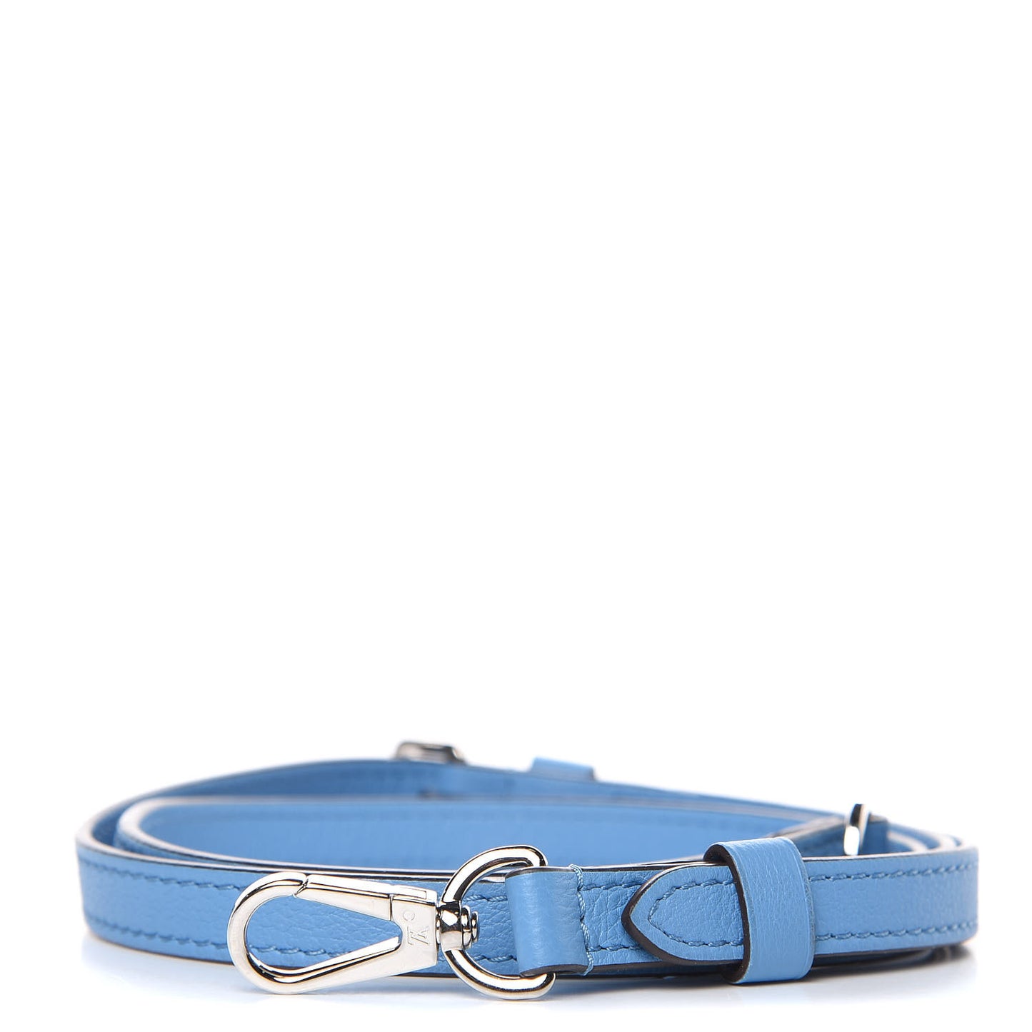 Calfskin Lockit MM Shoulder Strap Bleuet