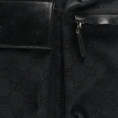 Gucci GG Monogram Double Pocket Belt Bag Black 8 of 10