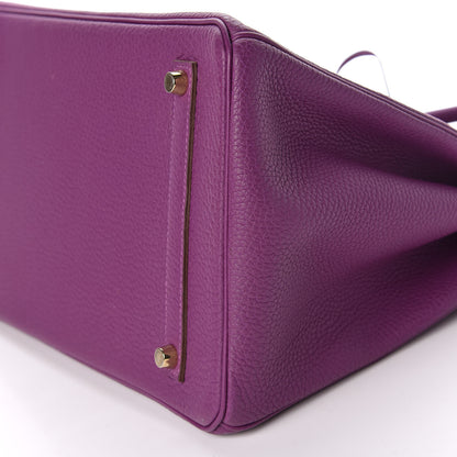Hermes Togo Birkin 35 Anemone 8 of 38