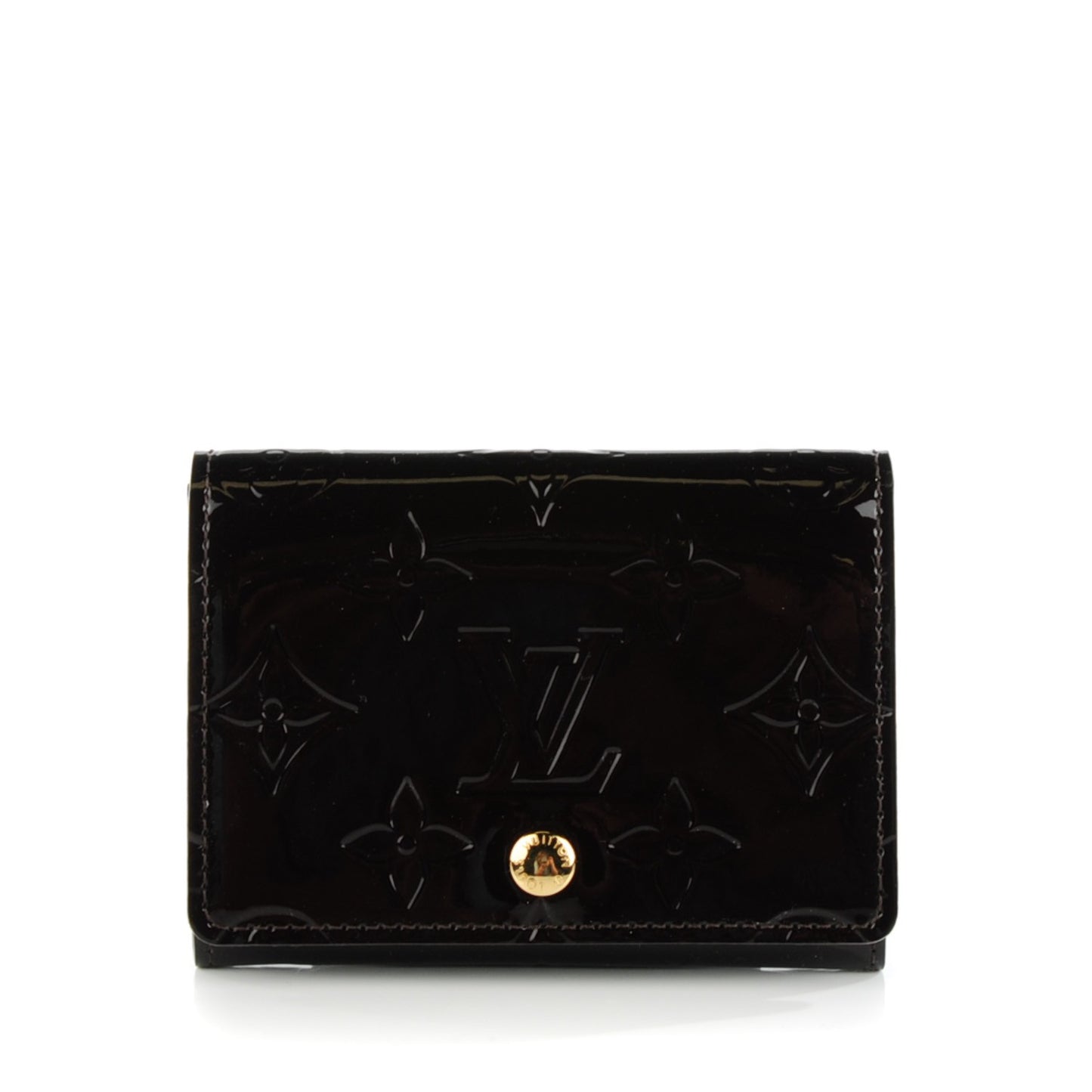 Vernis Business Card Holder Amarante