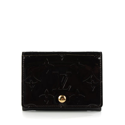 Louis Vuitton Vernis Business Card Holder Amarante 1 of 7