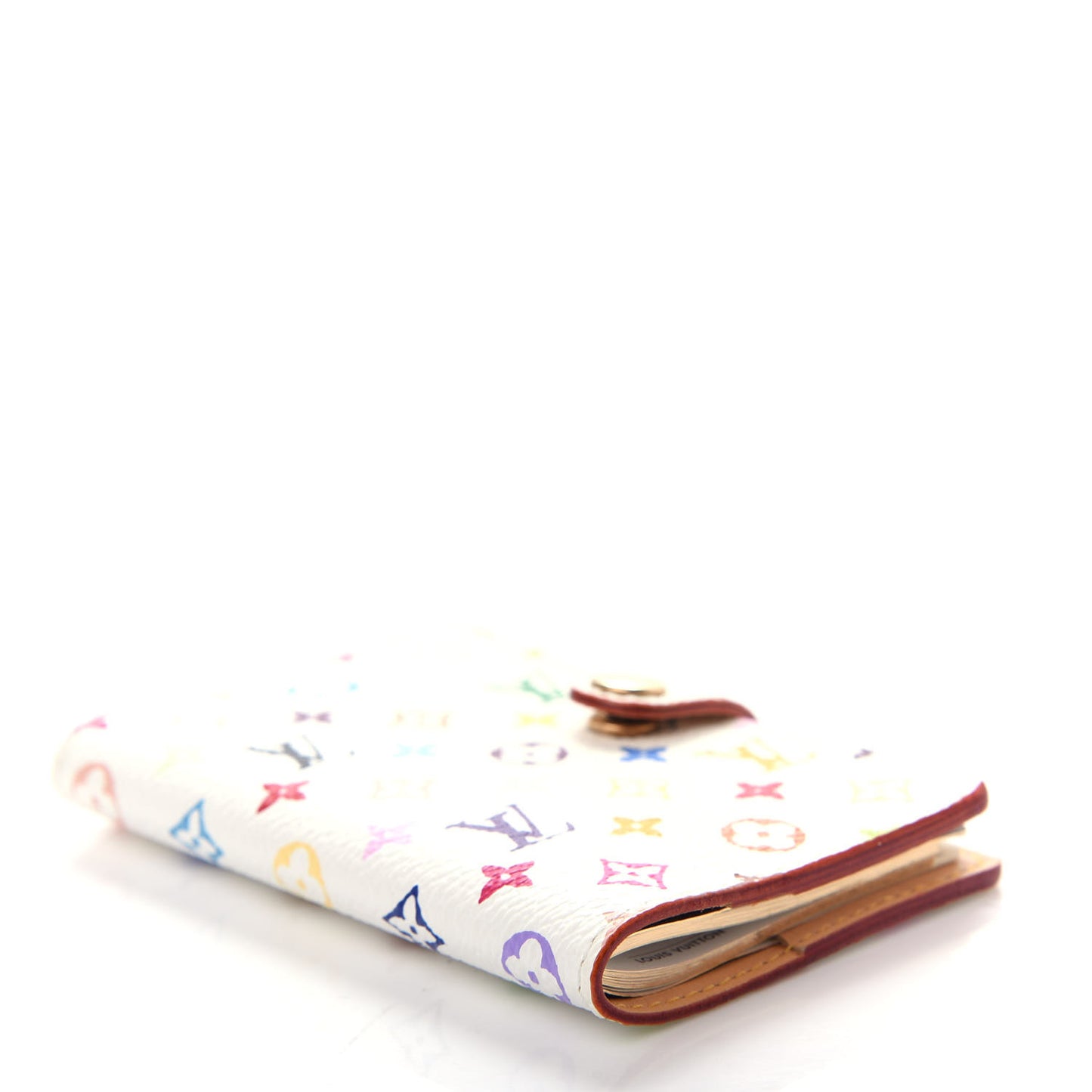 Monogram Multicolor Carnet de Bal Mini Agenda Cover White