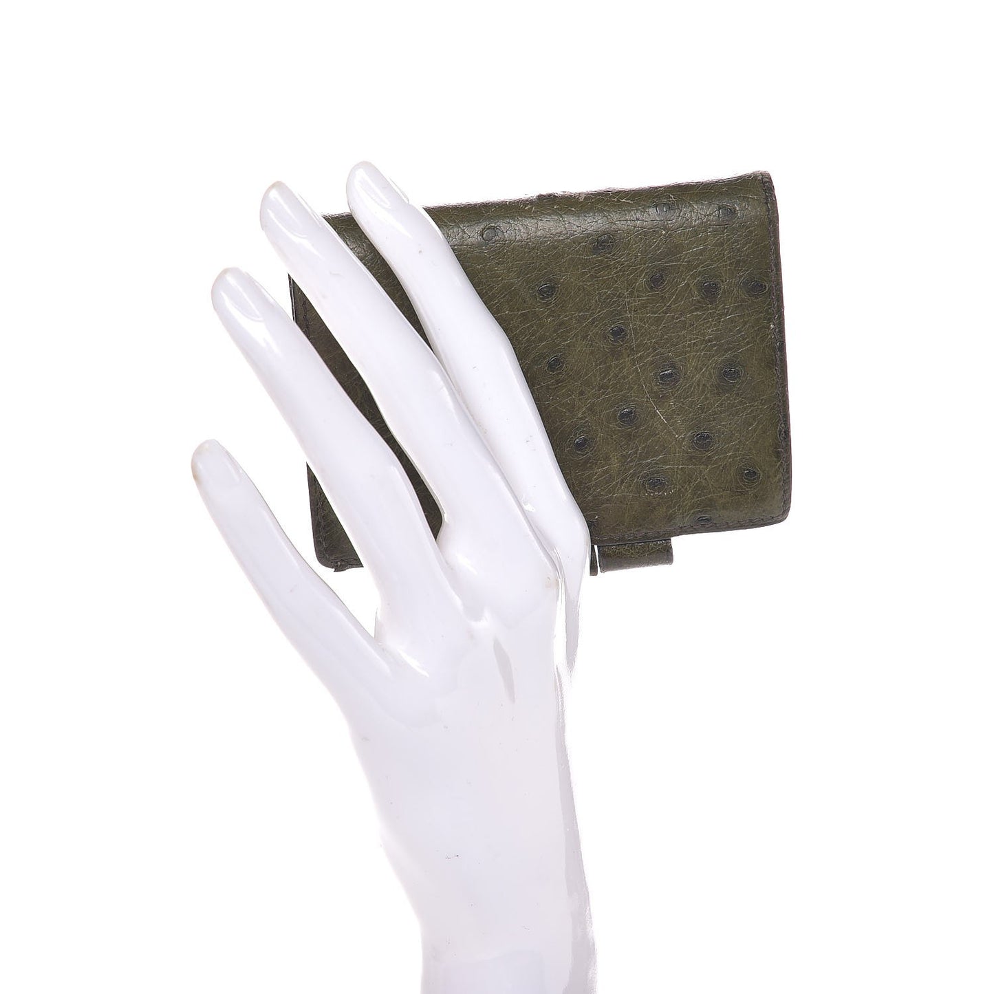 Ostrich Mini Vision Agenda Cover Vert Olive