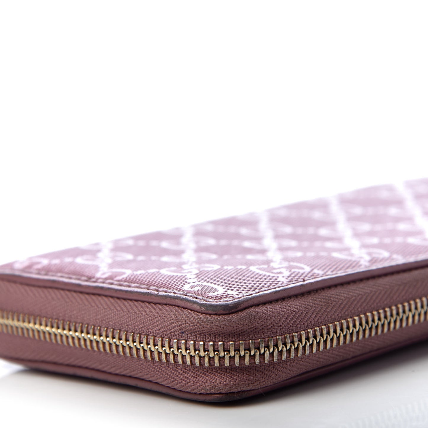 Imprime Monogram GG Pierce Zip Around Wallet Vintage Rose