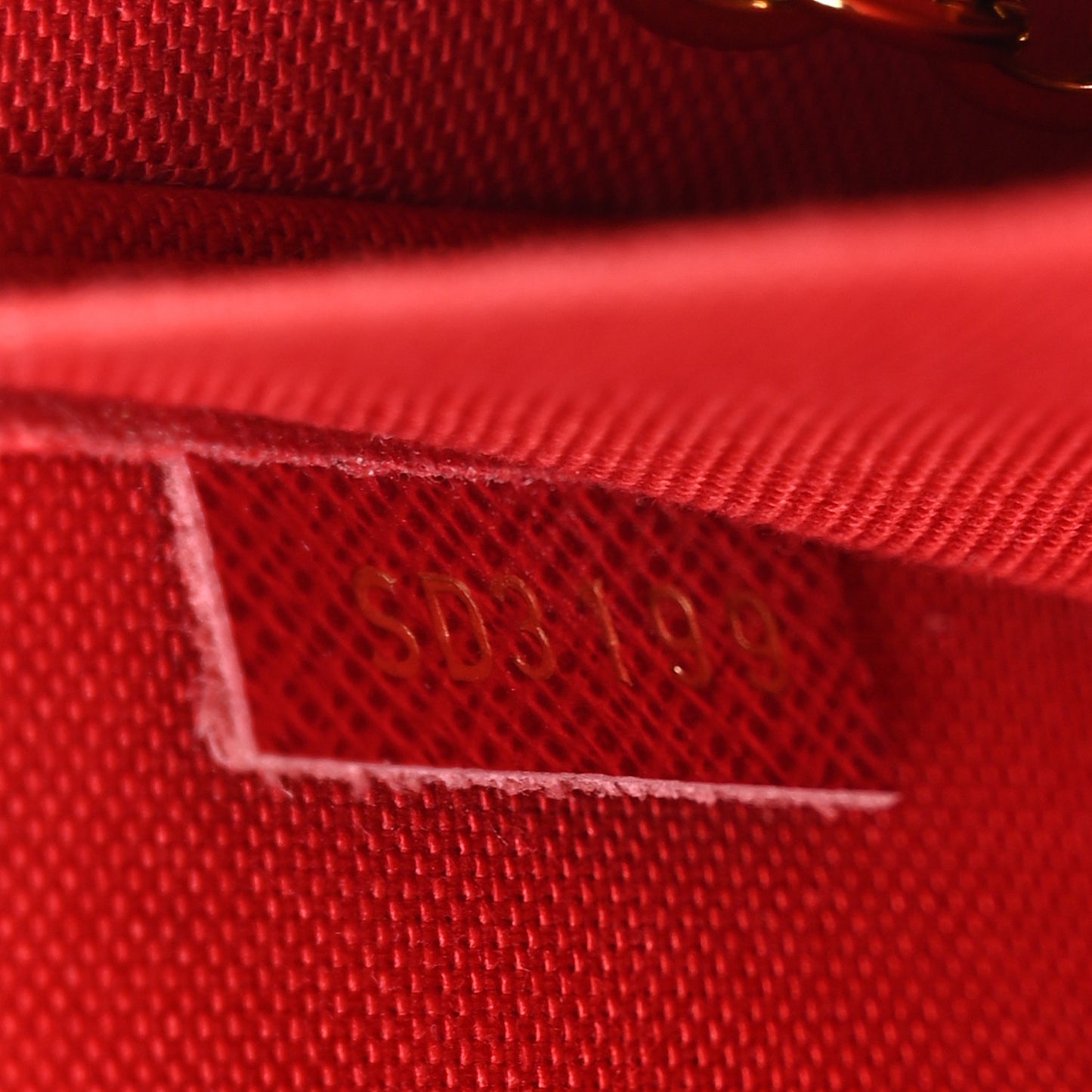 Damier Ebene Pochette Felicie Chain Wallet