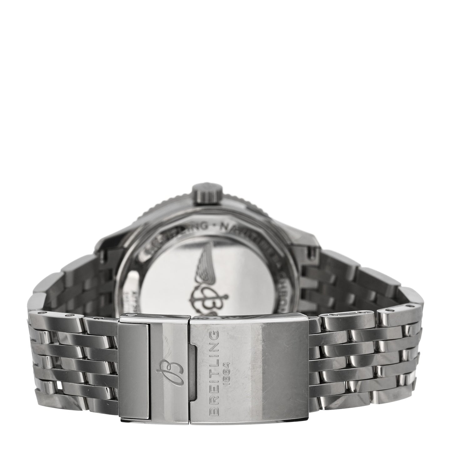 Stainless Steel Diamond Mother of Pearl 35mm Navitimer Automatic Watch A17395211A1A1