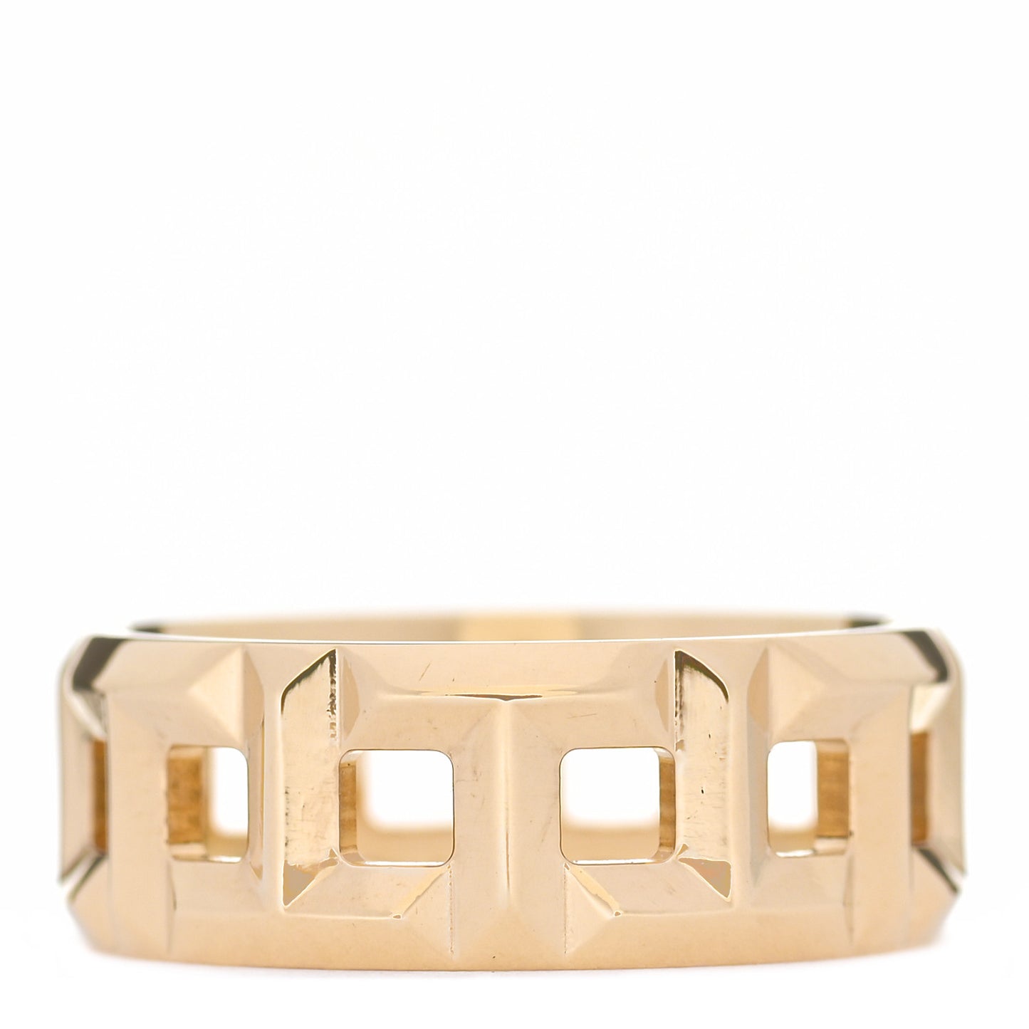 18K Yellow Gold T True Wide Ring 58 8.5