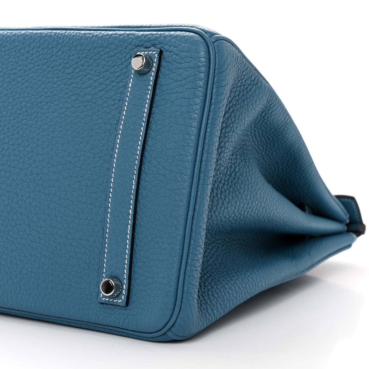 Hermes Togo Birkin 35 Blue Jean 10 of 13