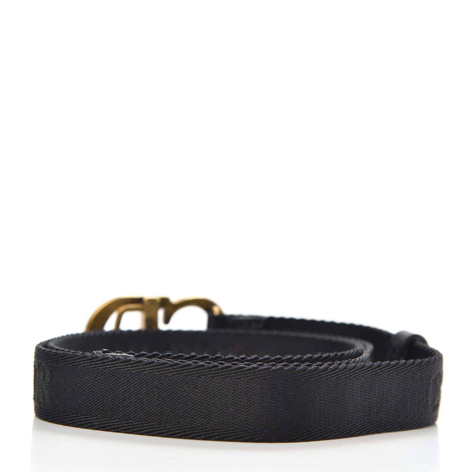 Christian Dior Nylon 20mm Saddle Belt Navy 2 of 4