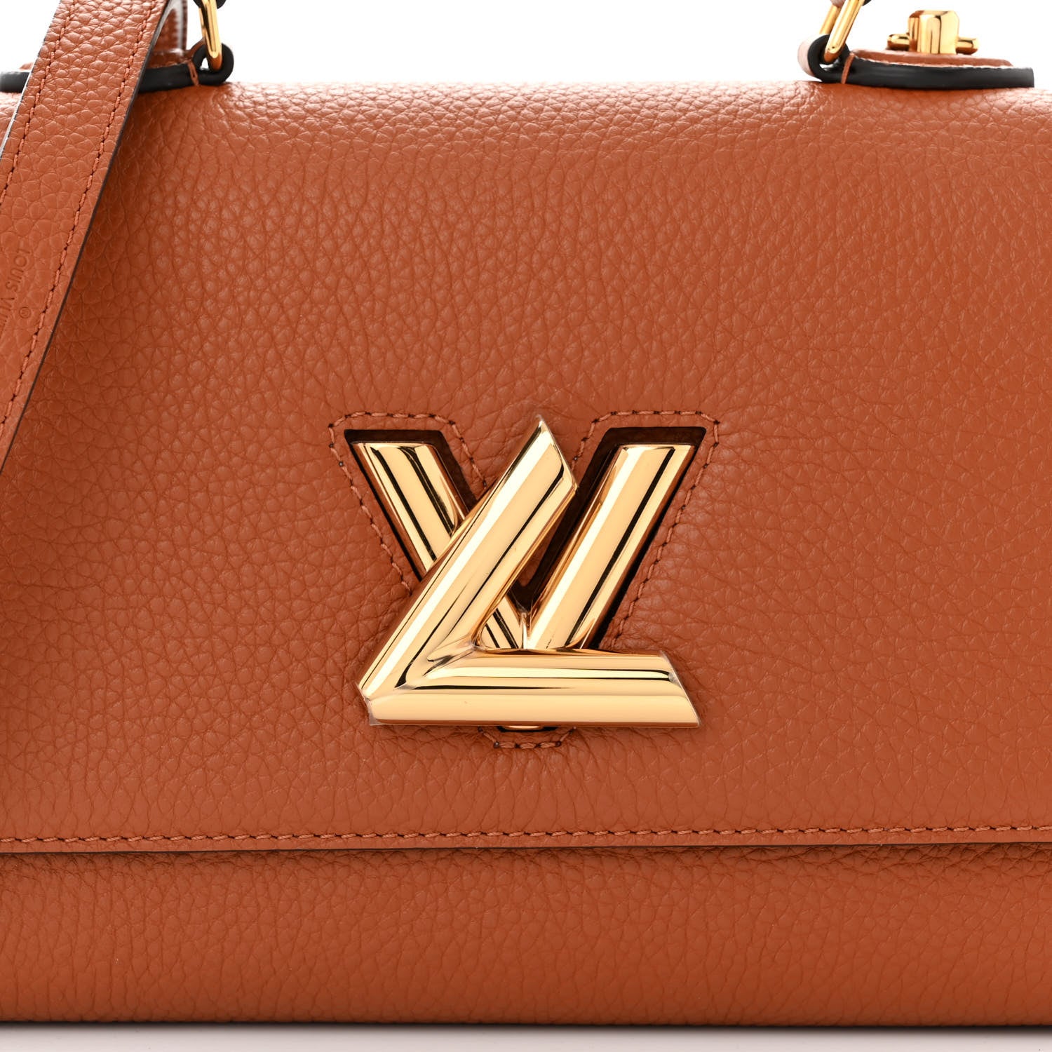Louis Vuitton Taurillon Twist One Handle PM Caramel 1557117