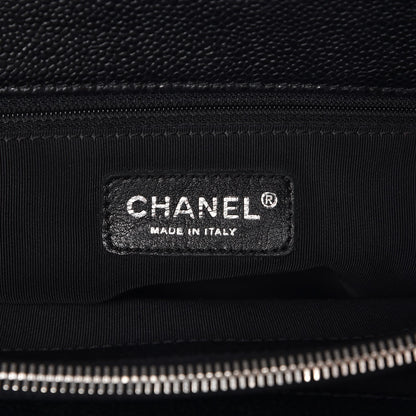 Chanel Caviar Quilted Grand Shopping Tote GST Black 6 of 8