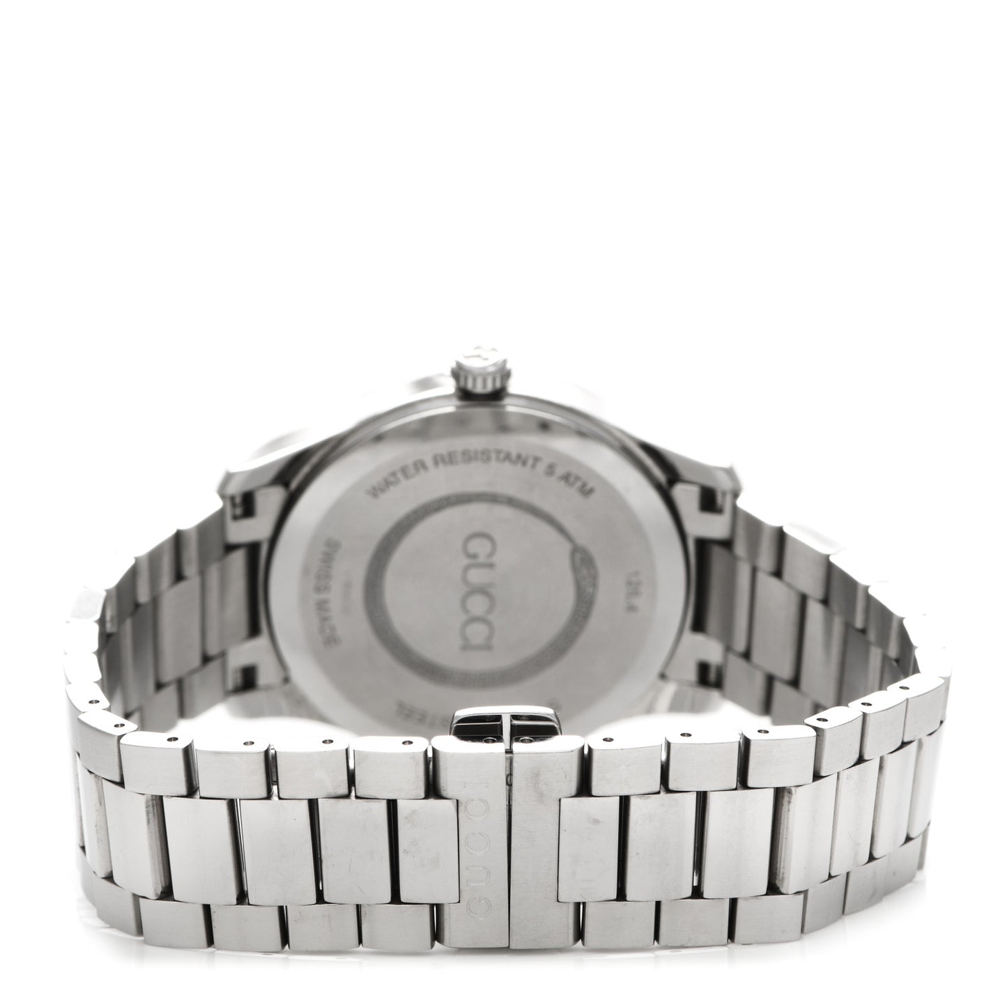 Stainless Steel 38mm G-Timeless Tiger Quartz Watch Black