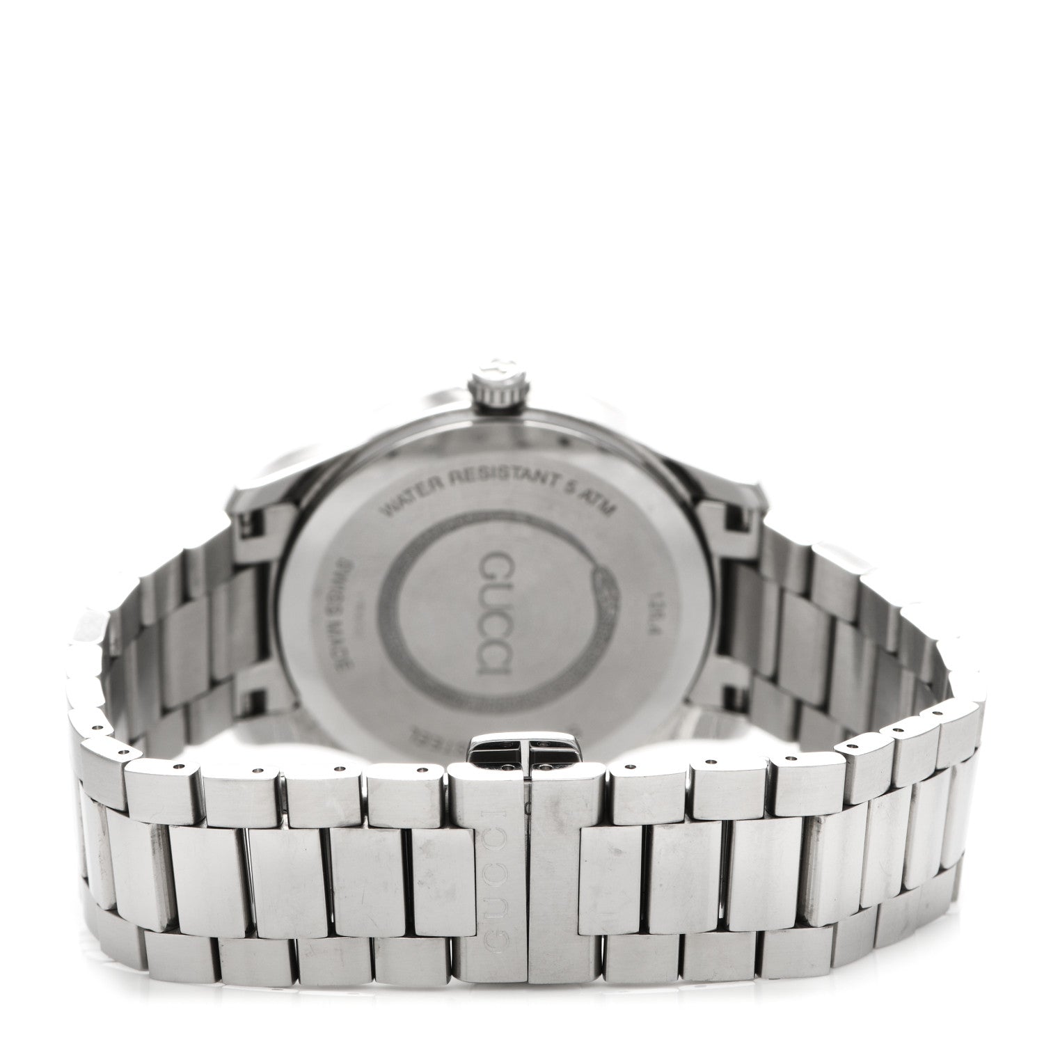 Gucci Stainless Steel 38mm G-Timeless Tiger Quartz Watch Black 3 of 6