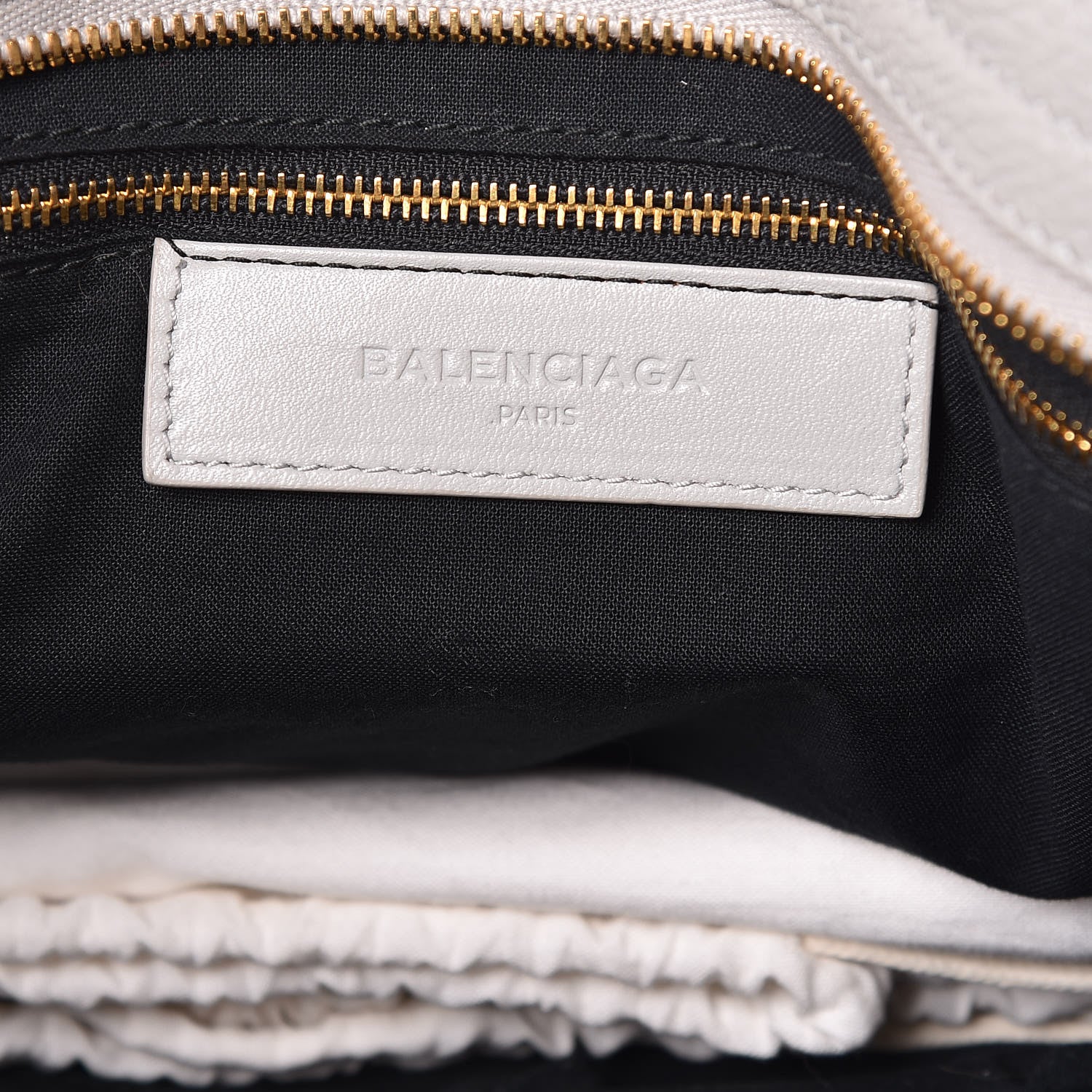 Balenciaga Chevre Gold Metallic Edge Hardware City Gris Glace 6 of 9