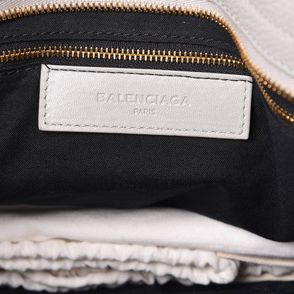Balenciaga Chevre Gold Metallic Edge Hardware City Gris Glace 6 of 9