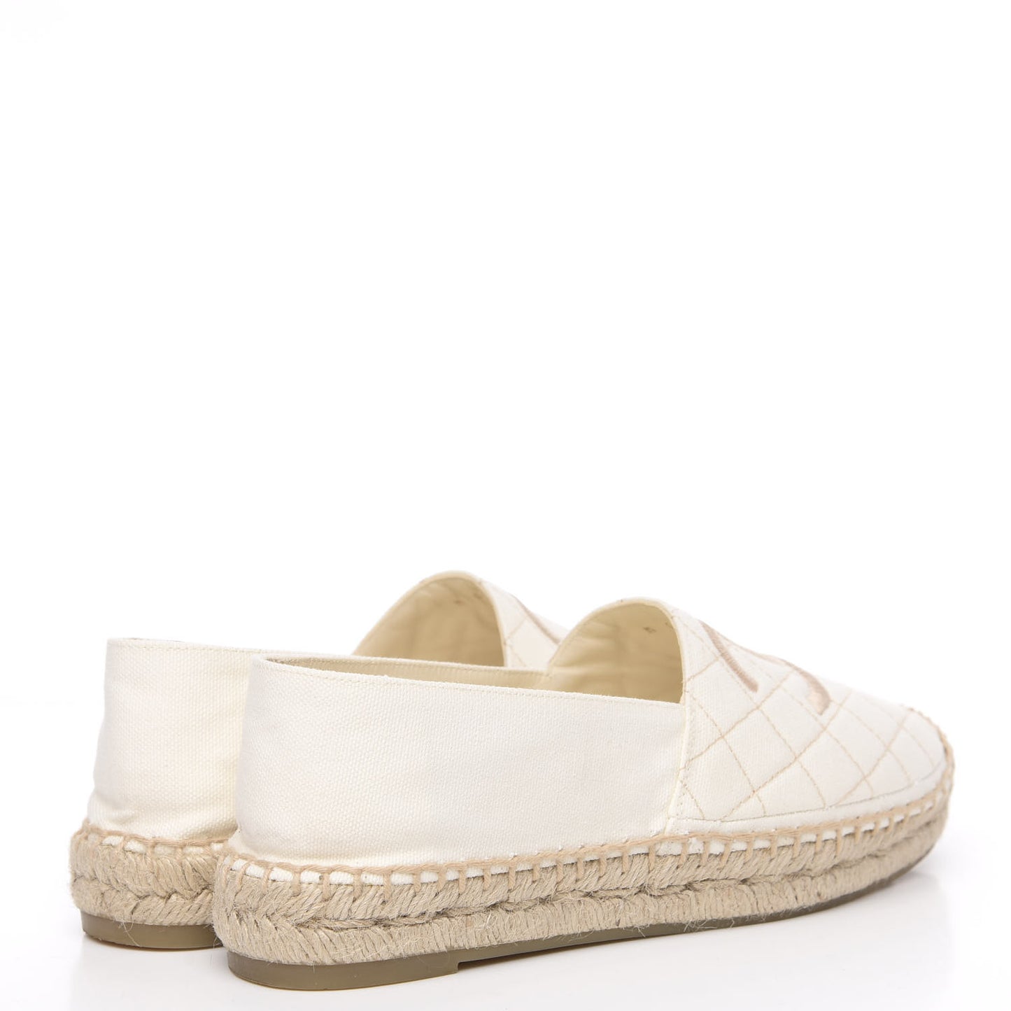 Fabric Biarritz CC Espadrilles 37 Beige